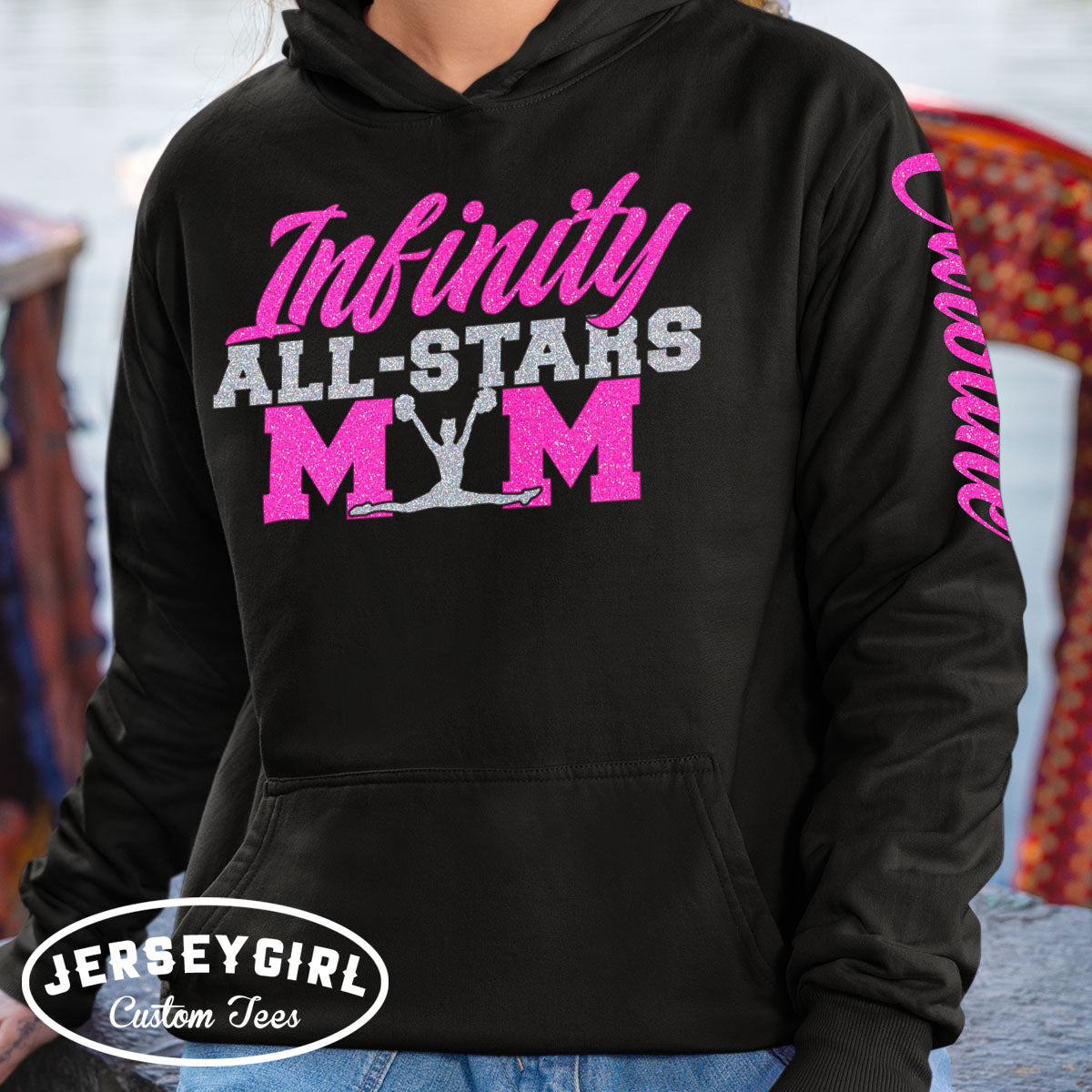 all-star cheer mom sweatshirt
