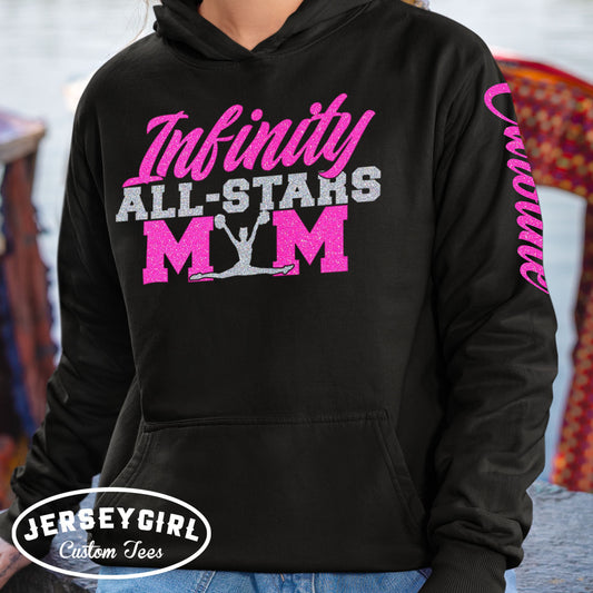 all-star cheer mom sweatshirt