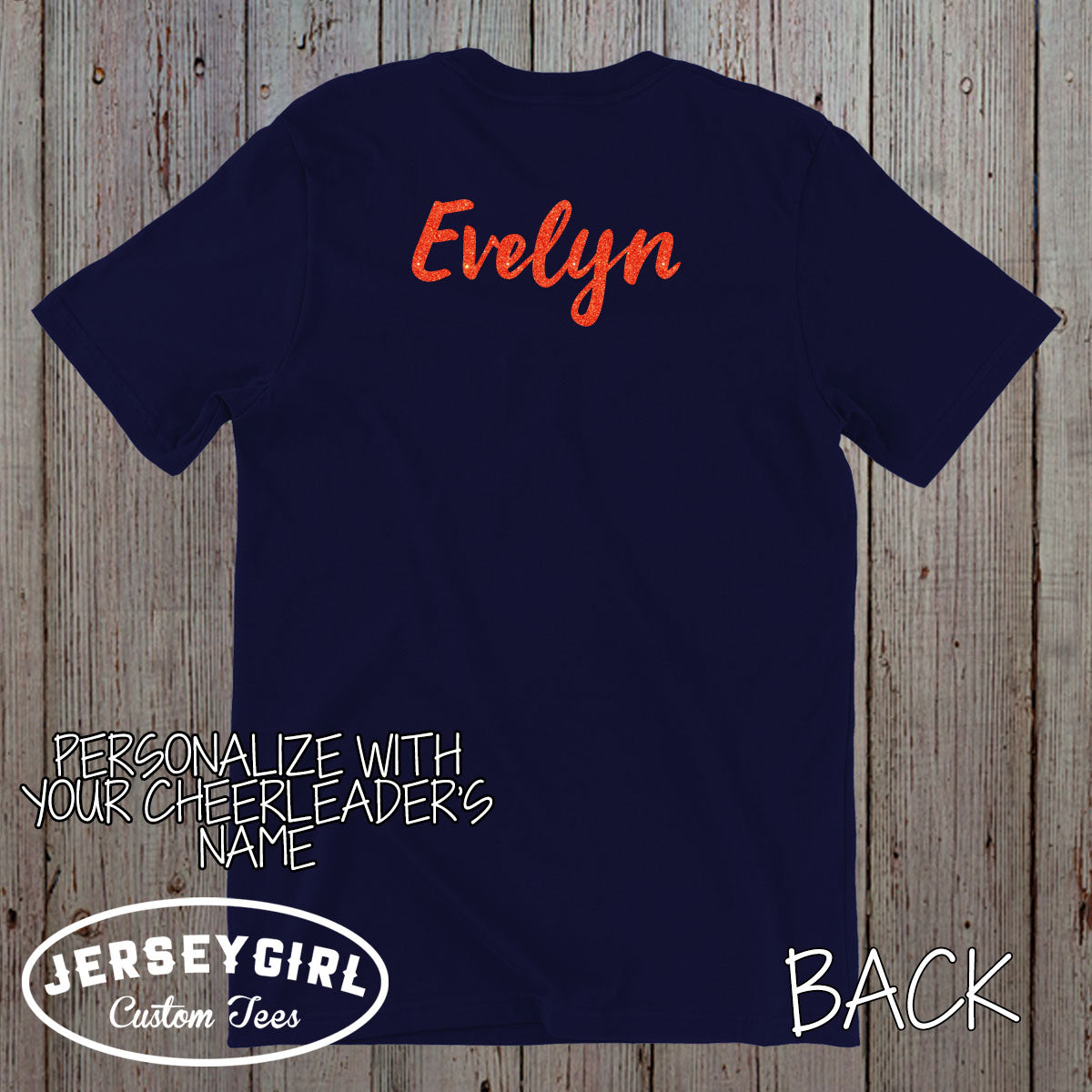 Custom Glitter Cheer Shirts