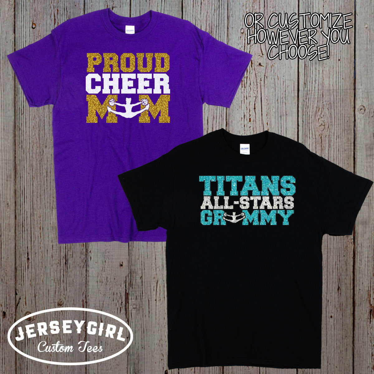 custom cheerleader dad shirt