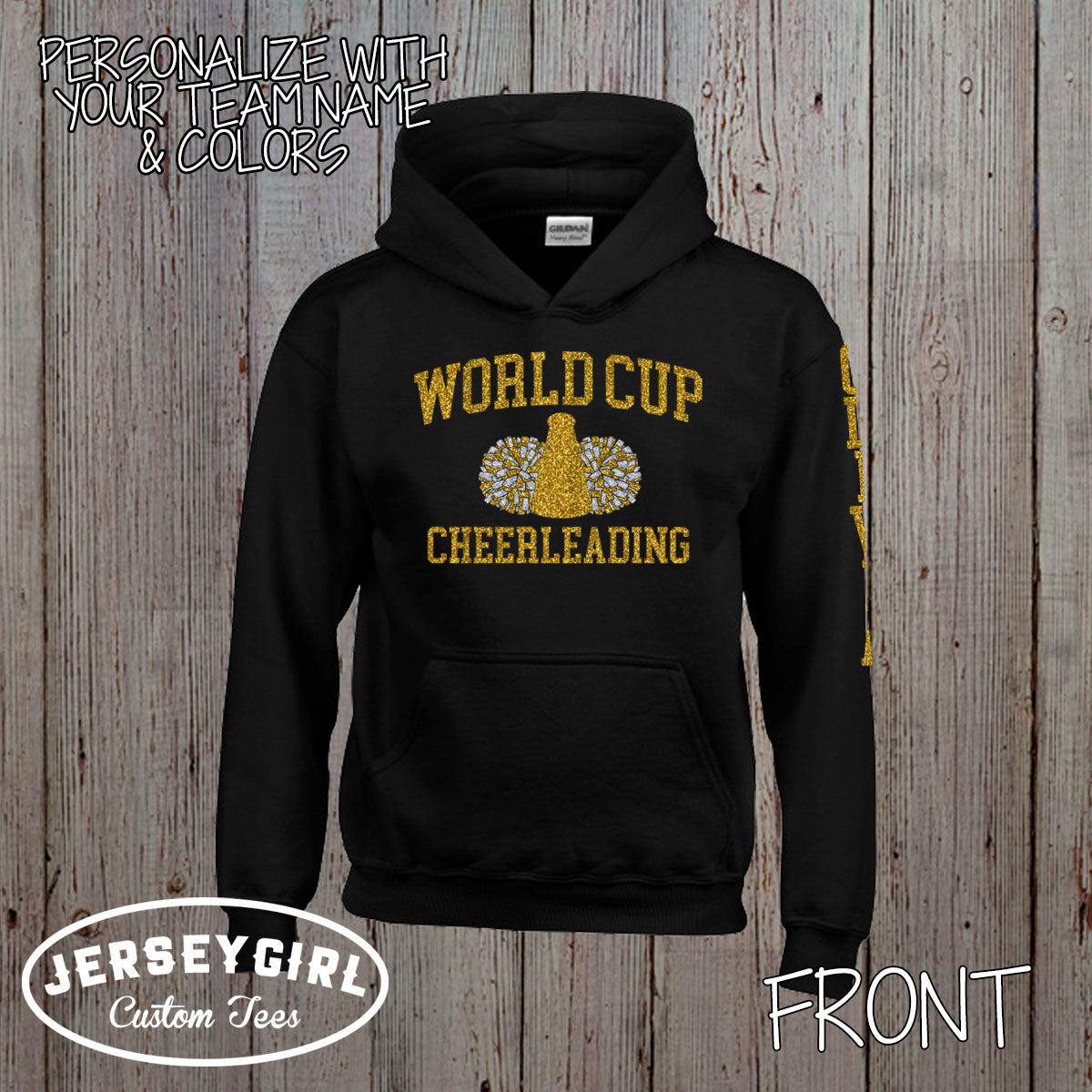 cheer megaphone sweatshirt
