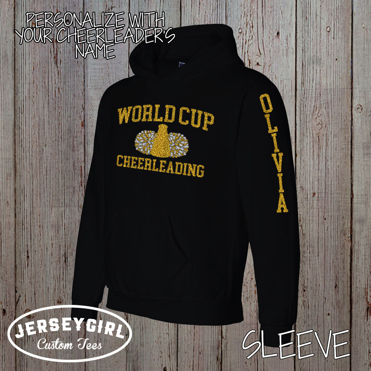 cheer megaphone sweatshirt