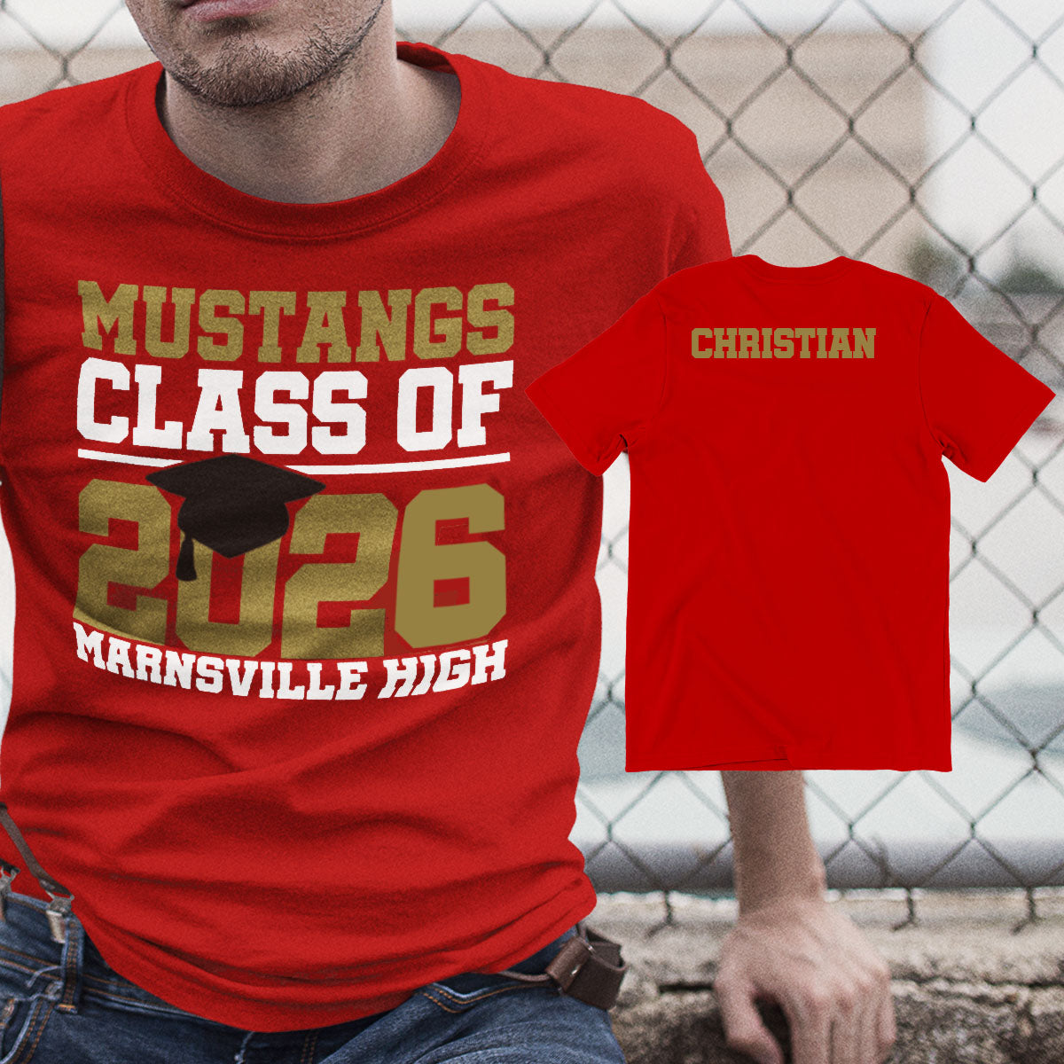 Custom Class of 2026 Shirt