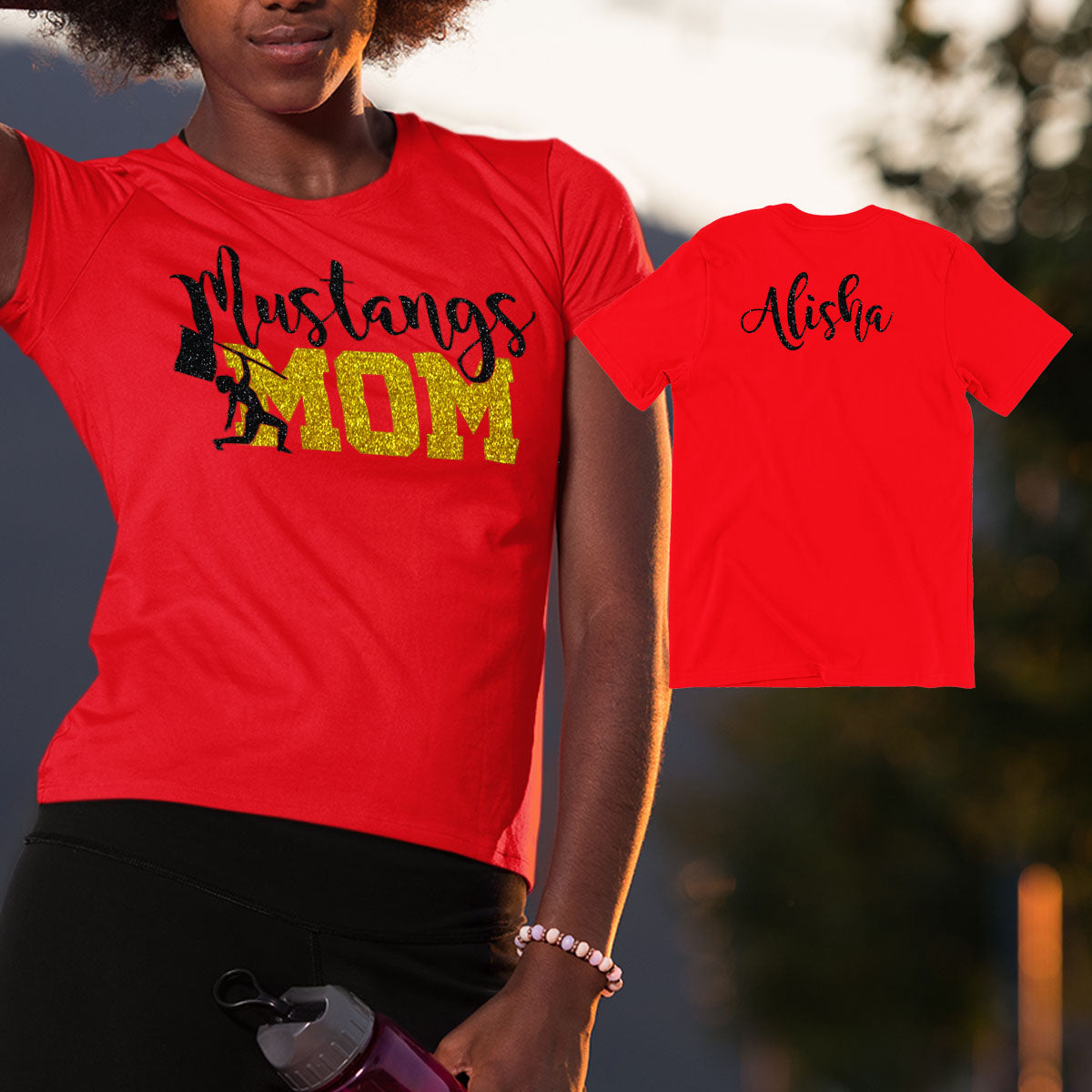 custom color guard mom shirt