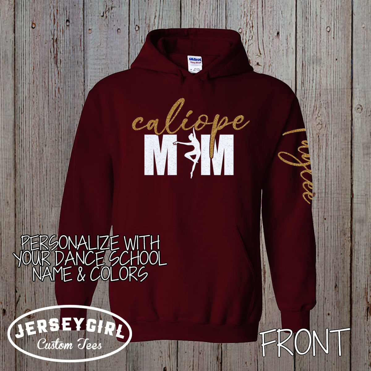 custom dance mom hoodie