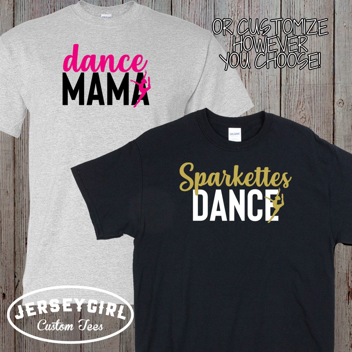 custom dance parent shirts