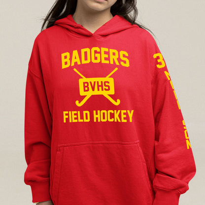 custom field hockey hoodies