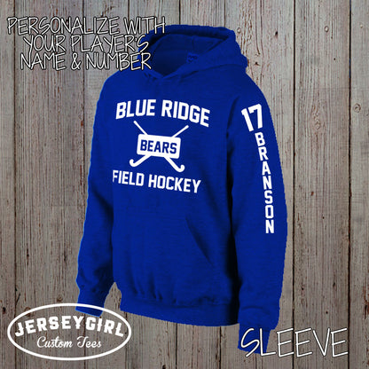 custom field hockey hoodies