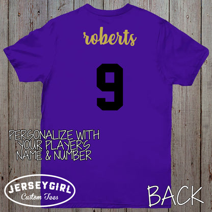 custom field hockey mom shirt