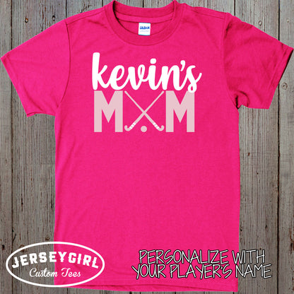 custom field hockey mom shirt