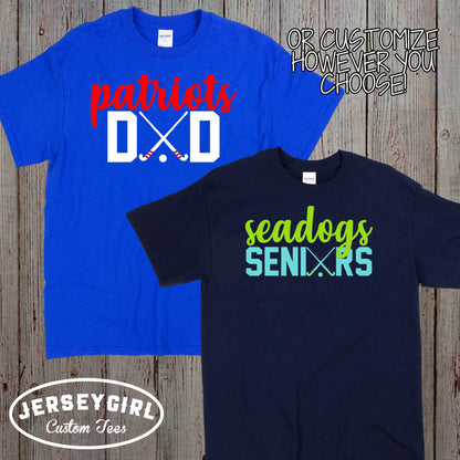 Custom Field Hockey Mom Shirt