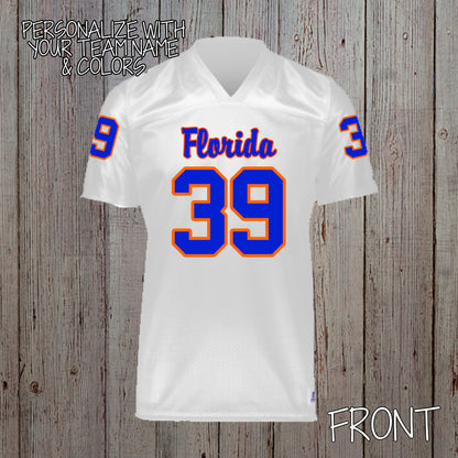 custom Florida football jersey