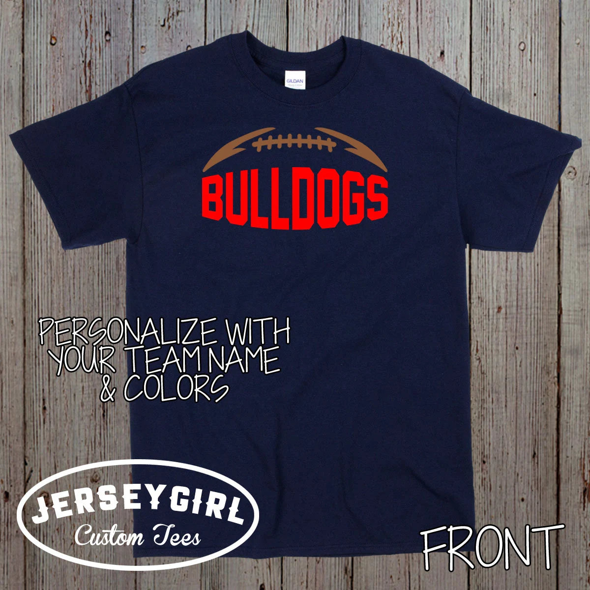 custom football team shirts