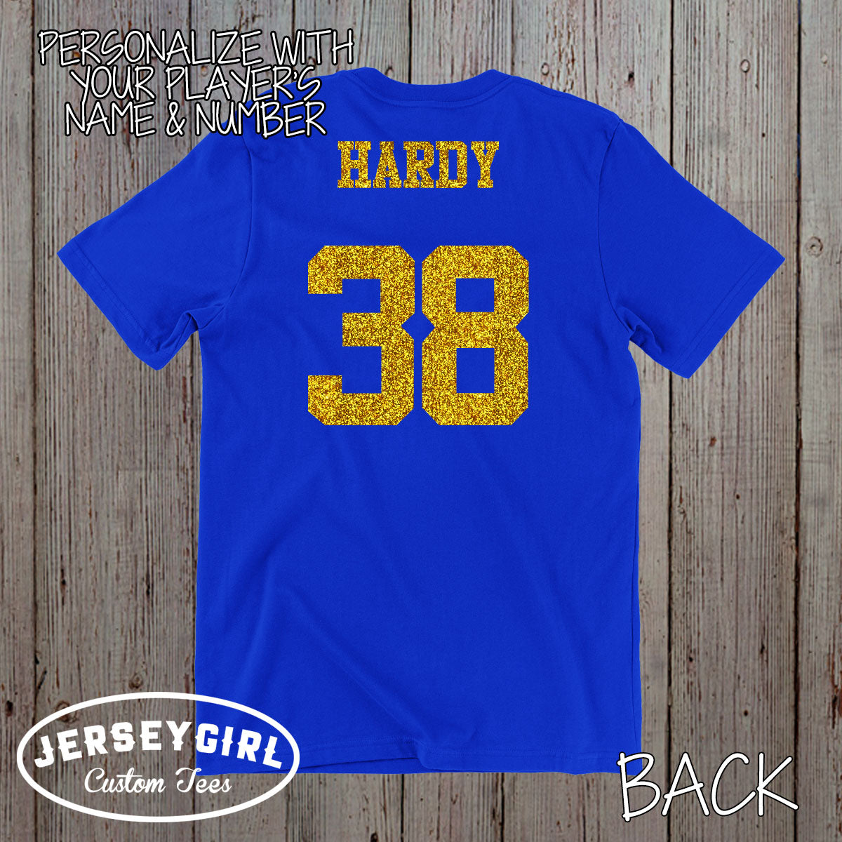 glitter go team field hockey shirt