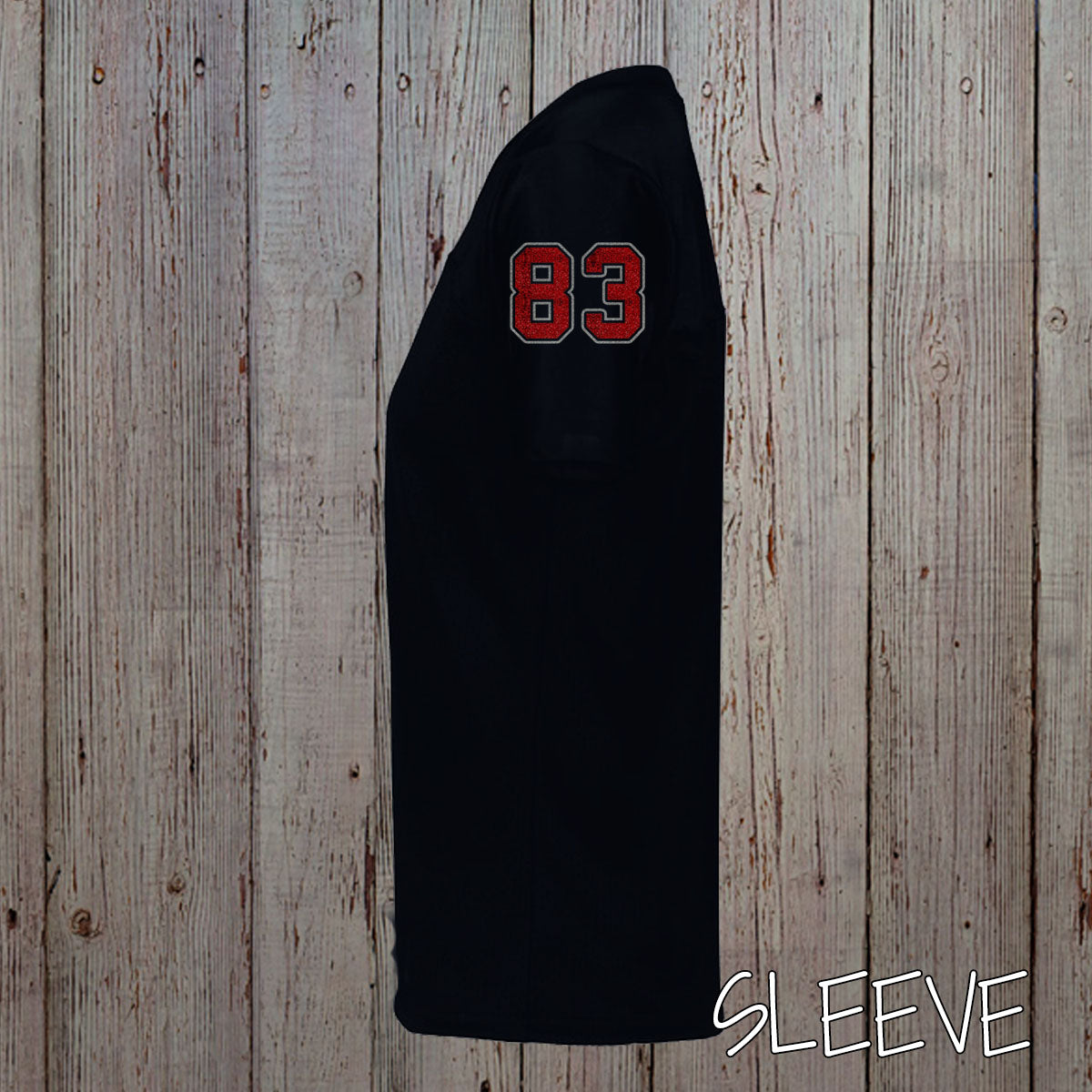 custom glitter football jersey