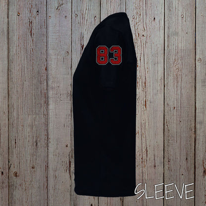 custom glitter football jersey