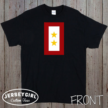 Custom Gold Star Flag Shirt