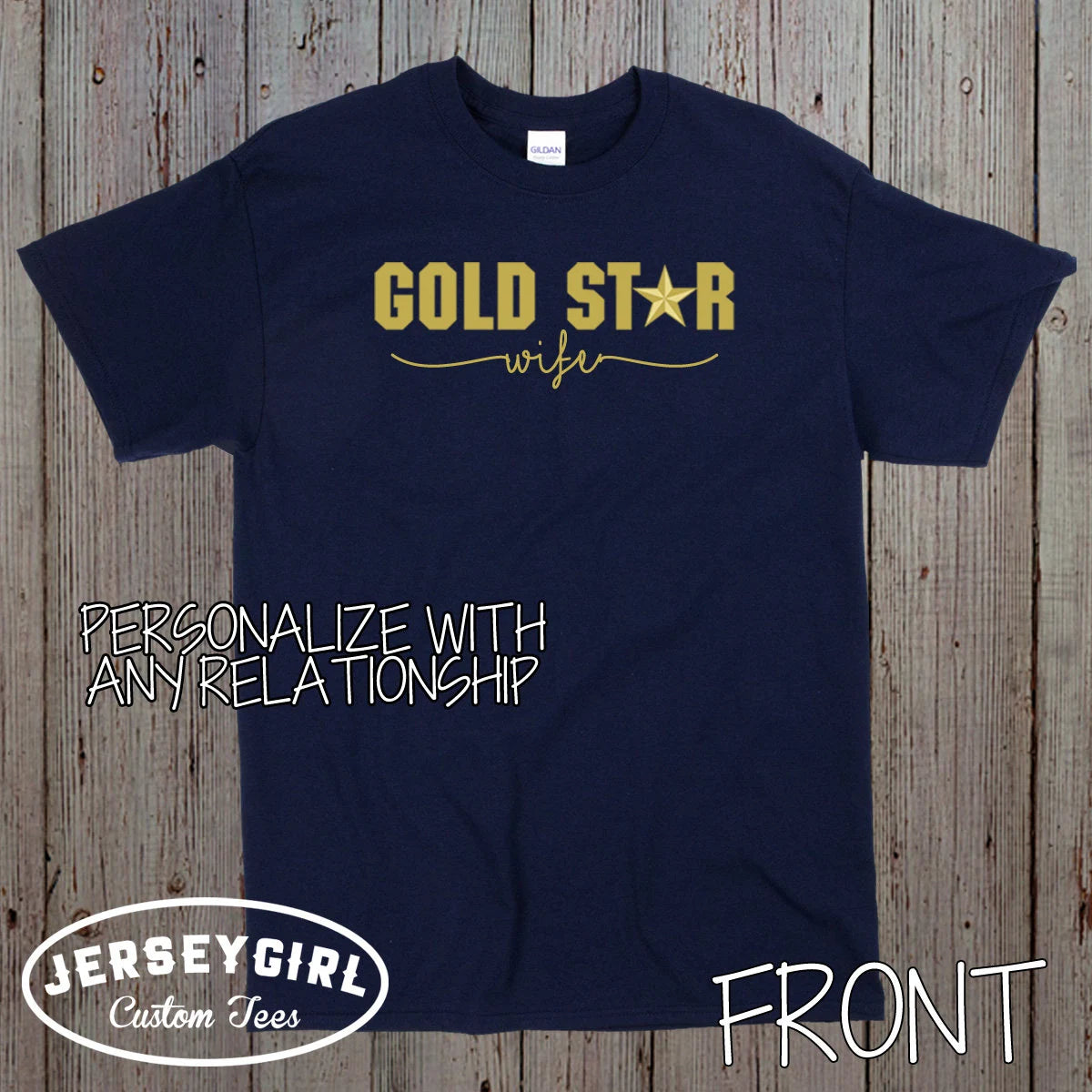 Custom Gold Star Family Shirts