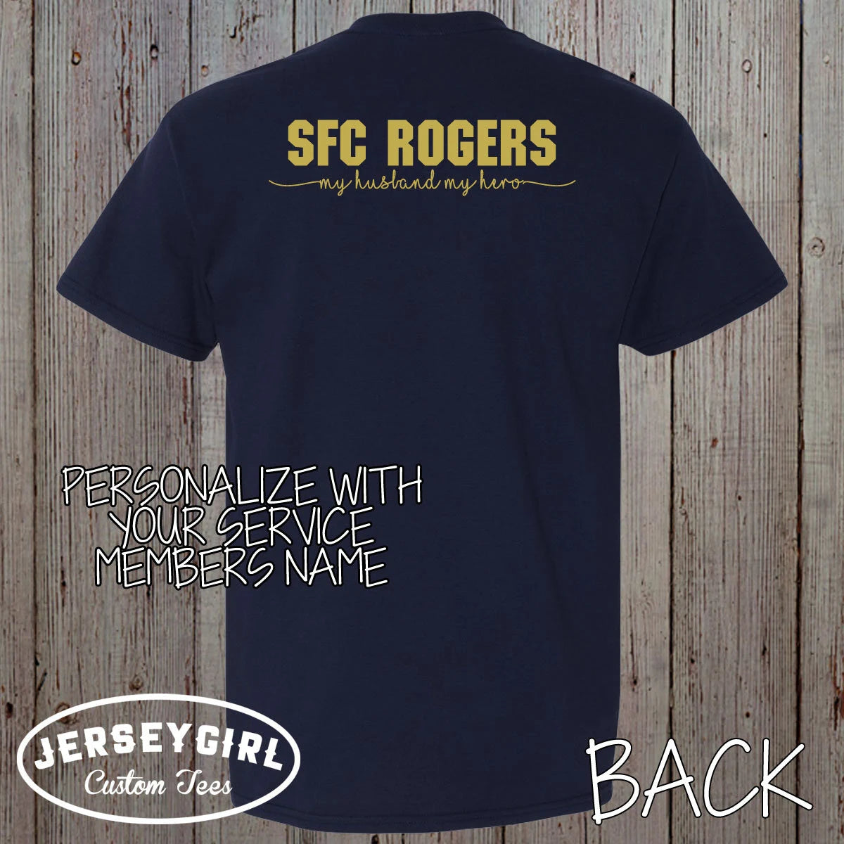 Custom Gold Star Family Shirts