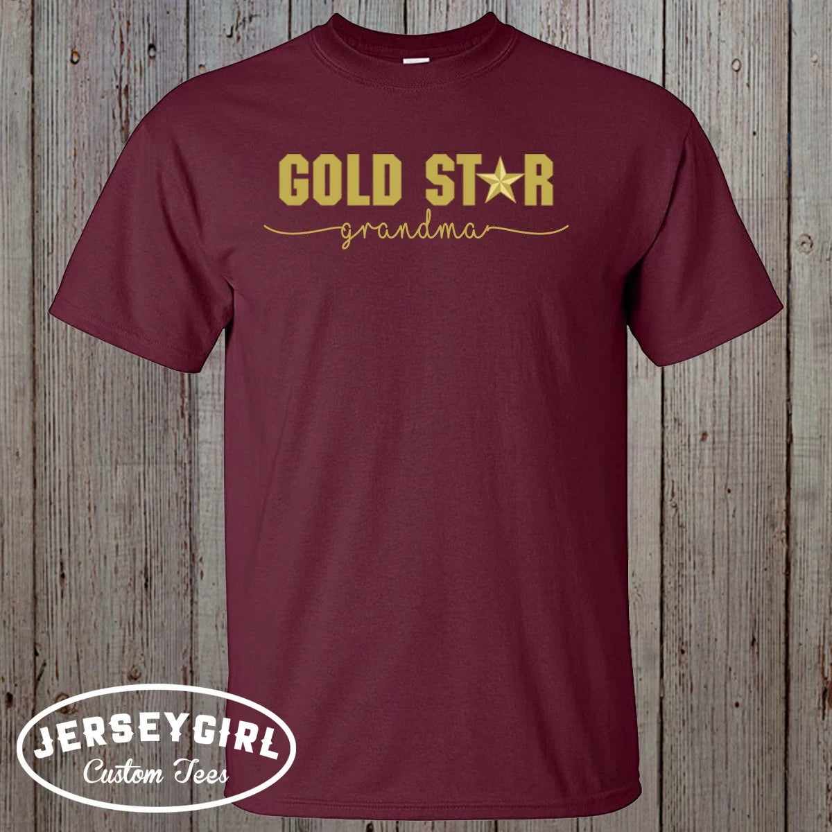 Custom Gold Star Family Shirts