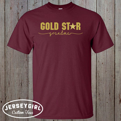 Custom Gold Star Family Shirts