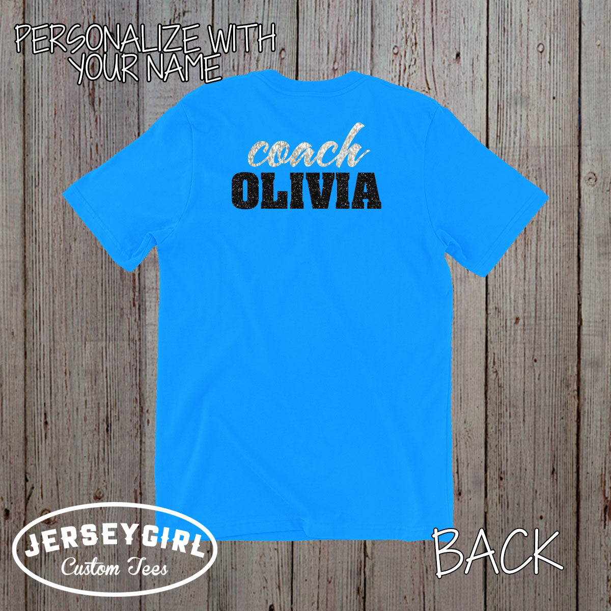 glitter gymnastics coach shirt