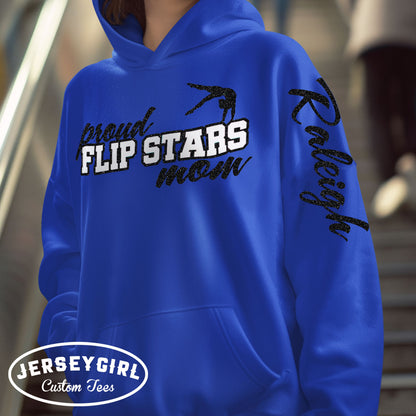 proud gymnastics mom sweatshirt