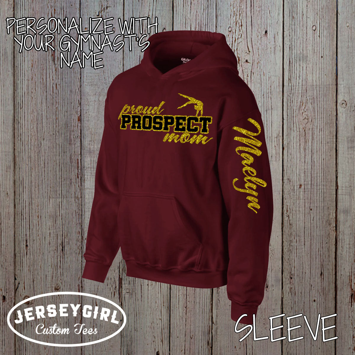 proud gymnastics mom sweatshirt