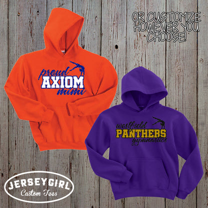 proud gymnastics mom sweatshirt