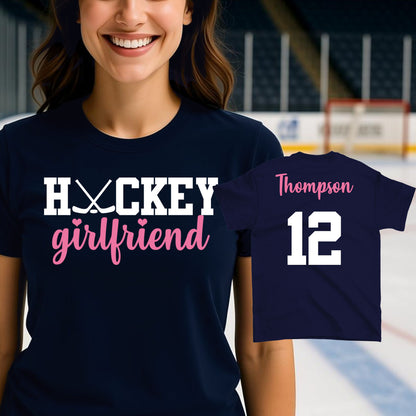 custom hockey girlfriend shirt