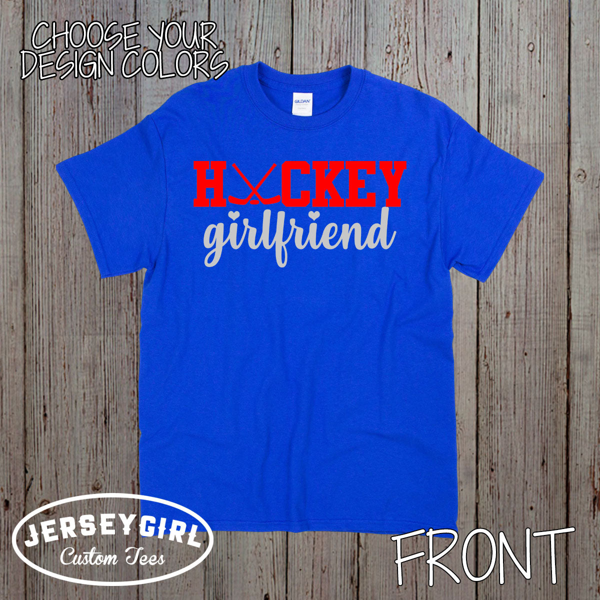 custom hockey girlfriend shirt
