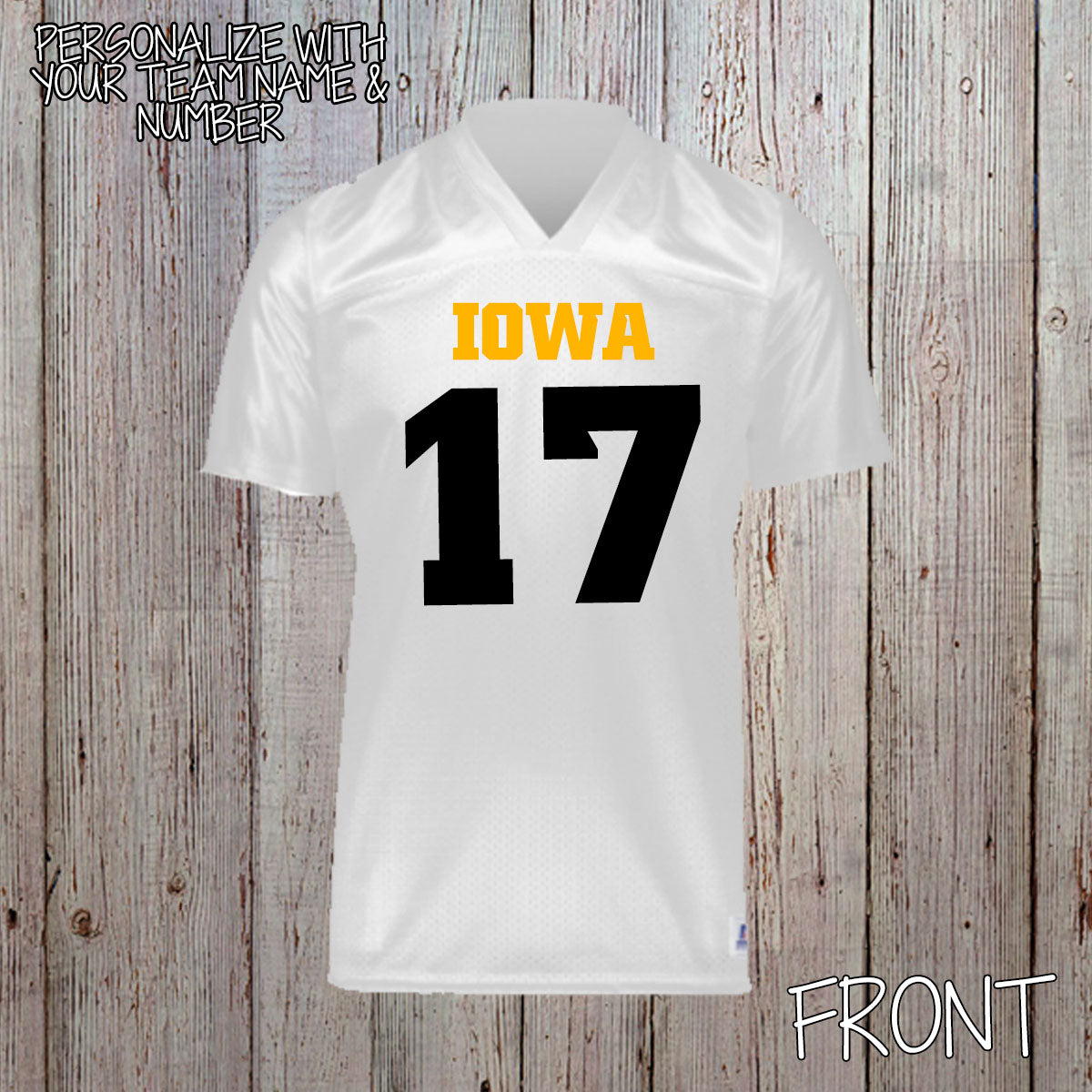 custom Iowa football jersey