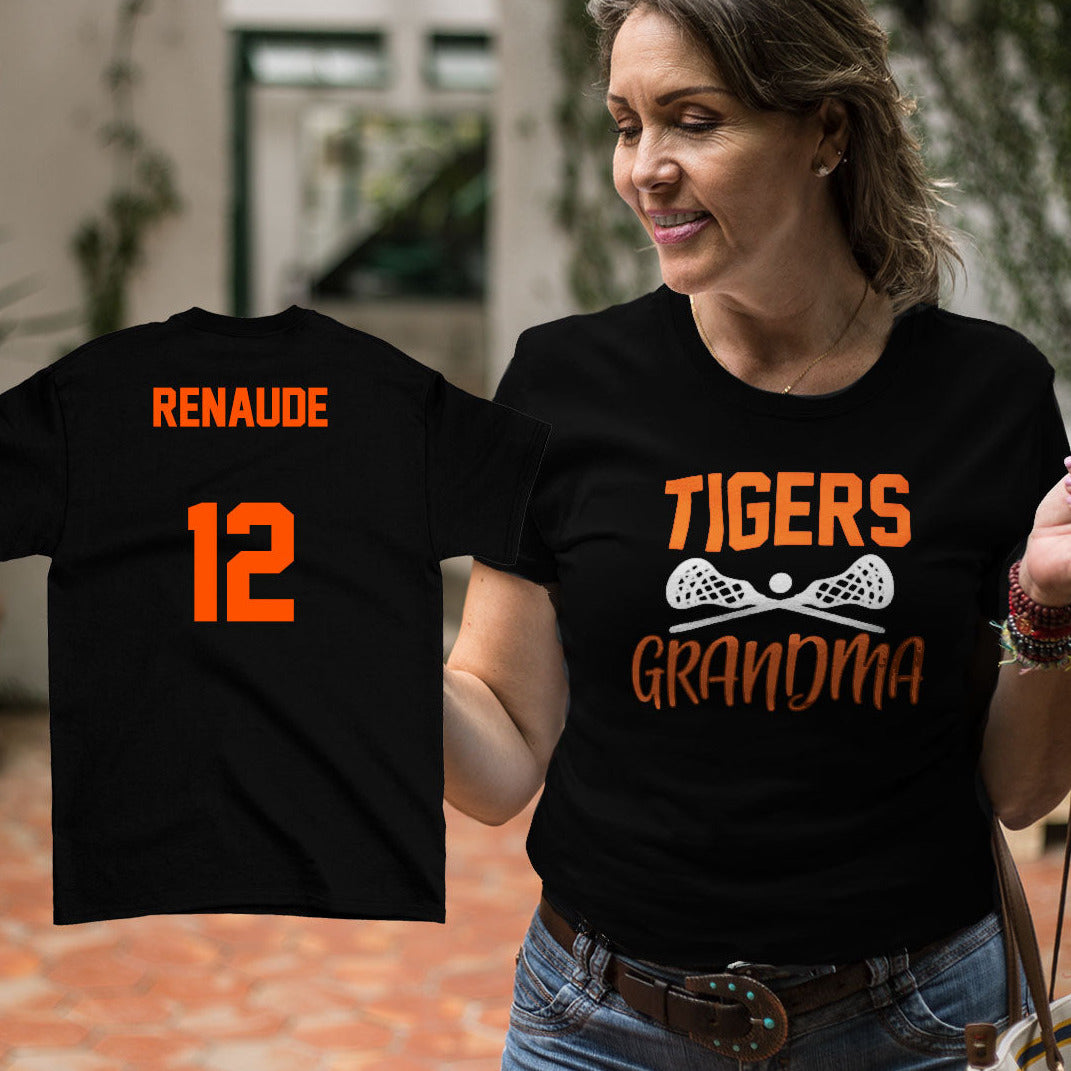 custom lacrosse grandma shirt