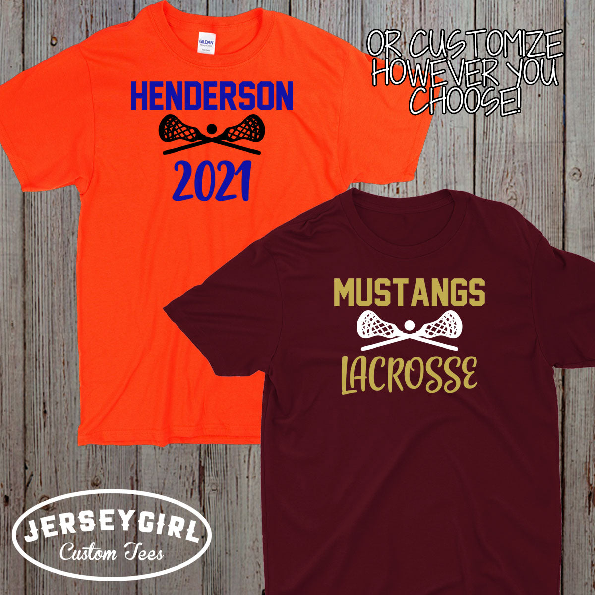 custom lacrosse grandma shirt