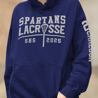 custom lacrosse hoodie