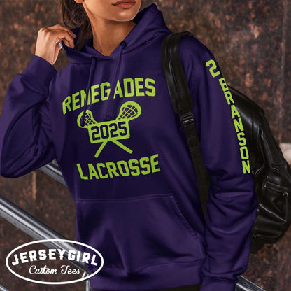 custom lacrosse sweatshirt