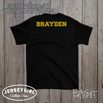 custom made boys gymnastics mom shirt
