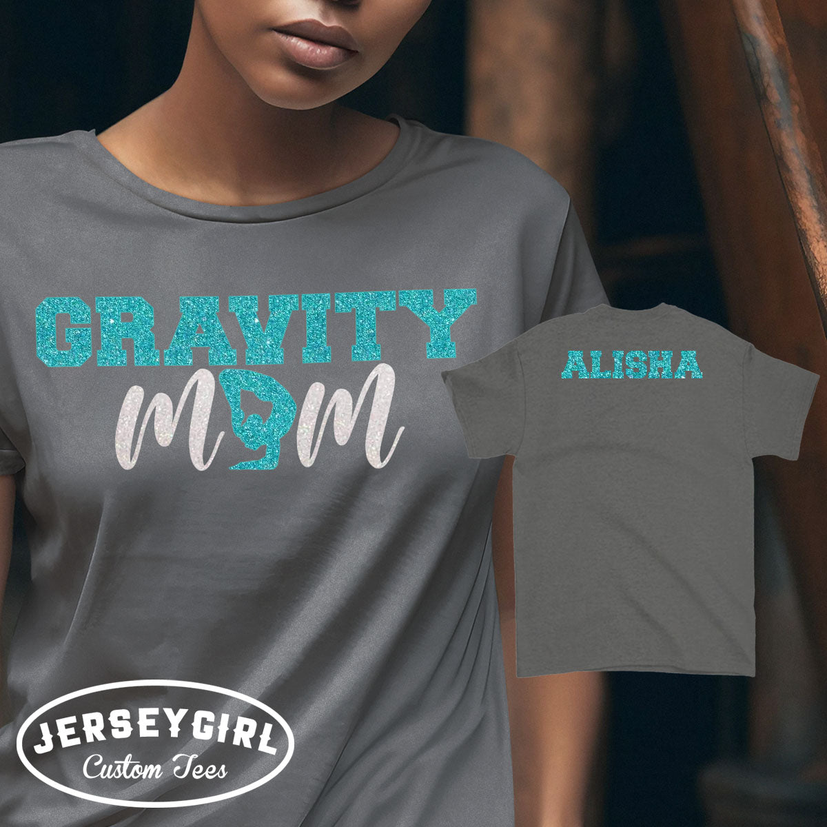 personalized gymnastics mom shirt 