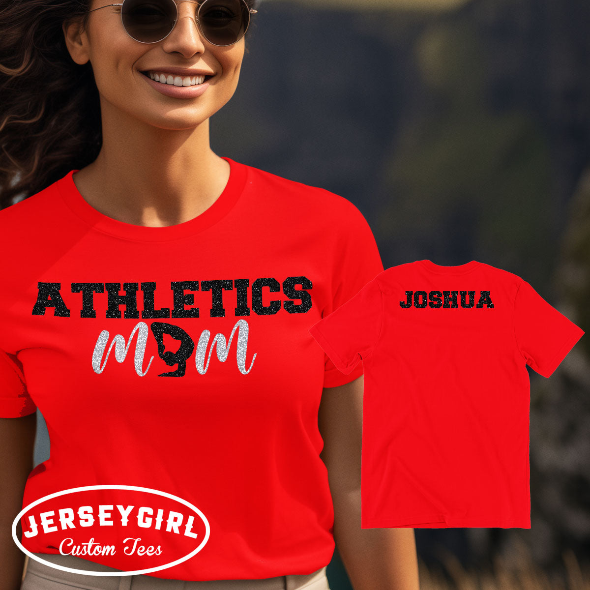 personalized boys gymnastics mom shirt