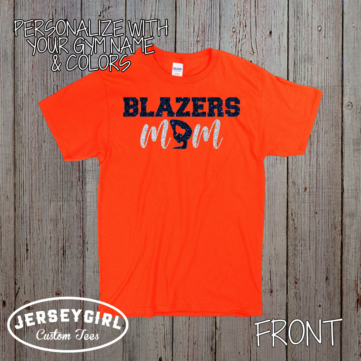 personalized gymnastics mom shirt 