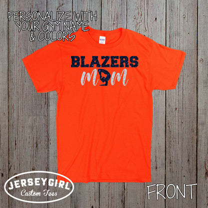 personalized gymnastics mom shirt 