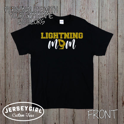 personalized boys gymnastics mom shirt