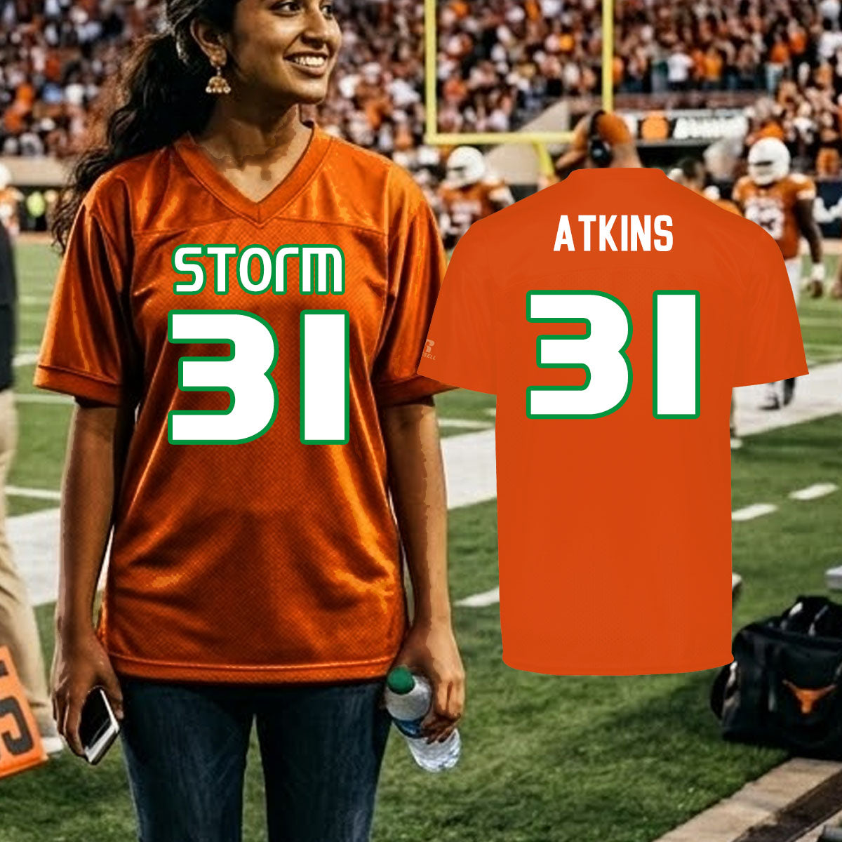 custom Miami football jersey