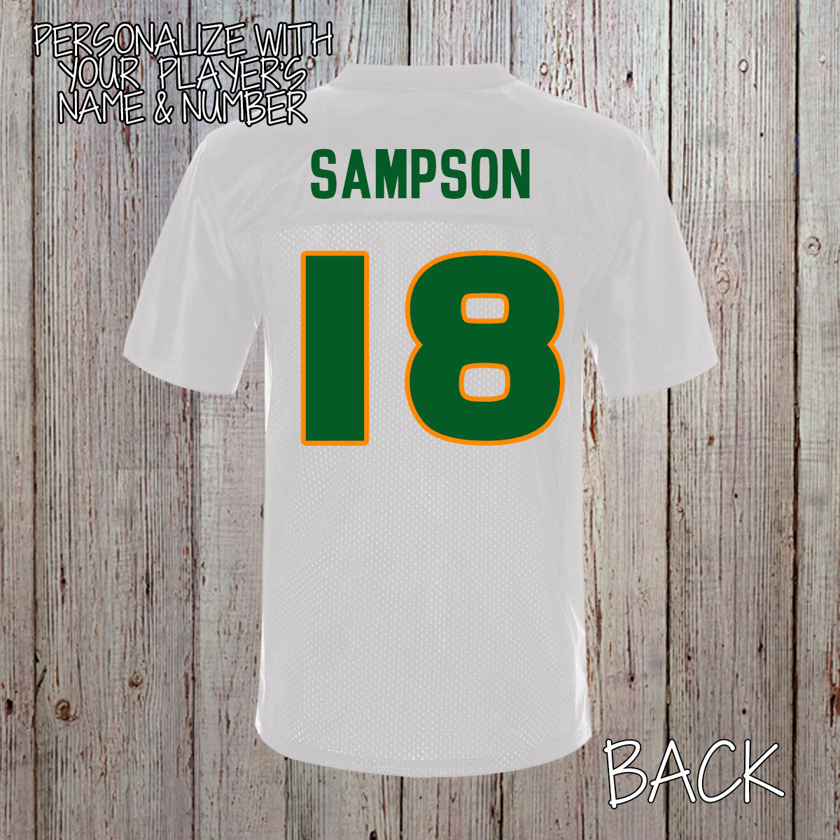 custom Miami football jersey