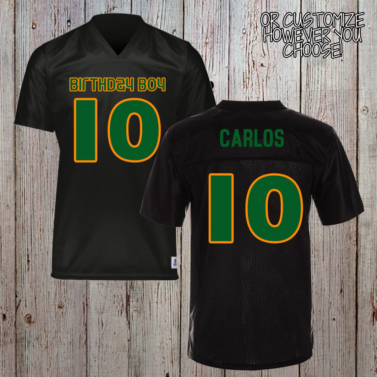 custom Miami football jersey