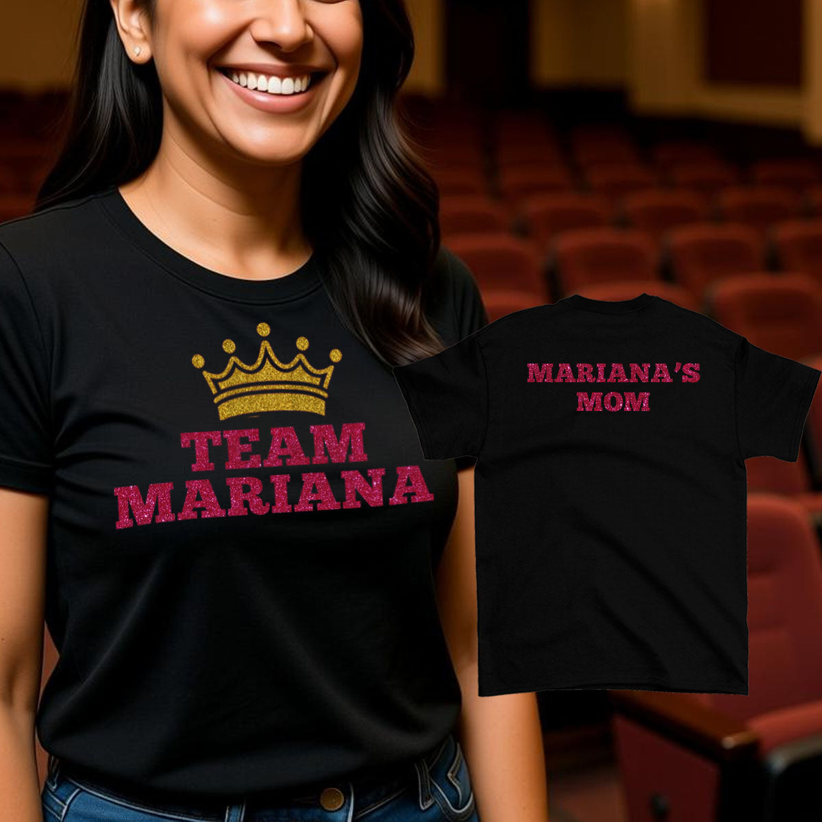 custom pageant mom shirts