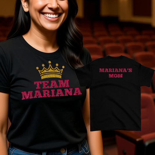 custom pageant mom shirts