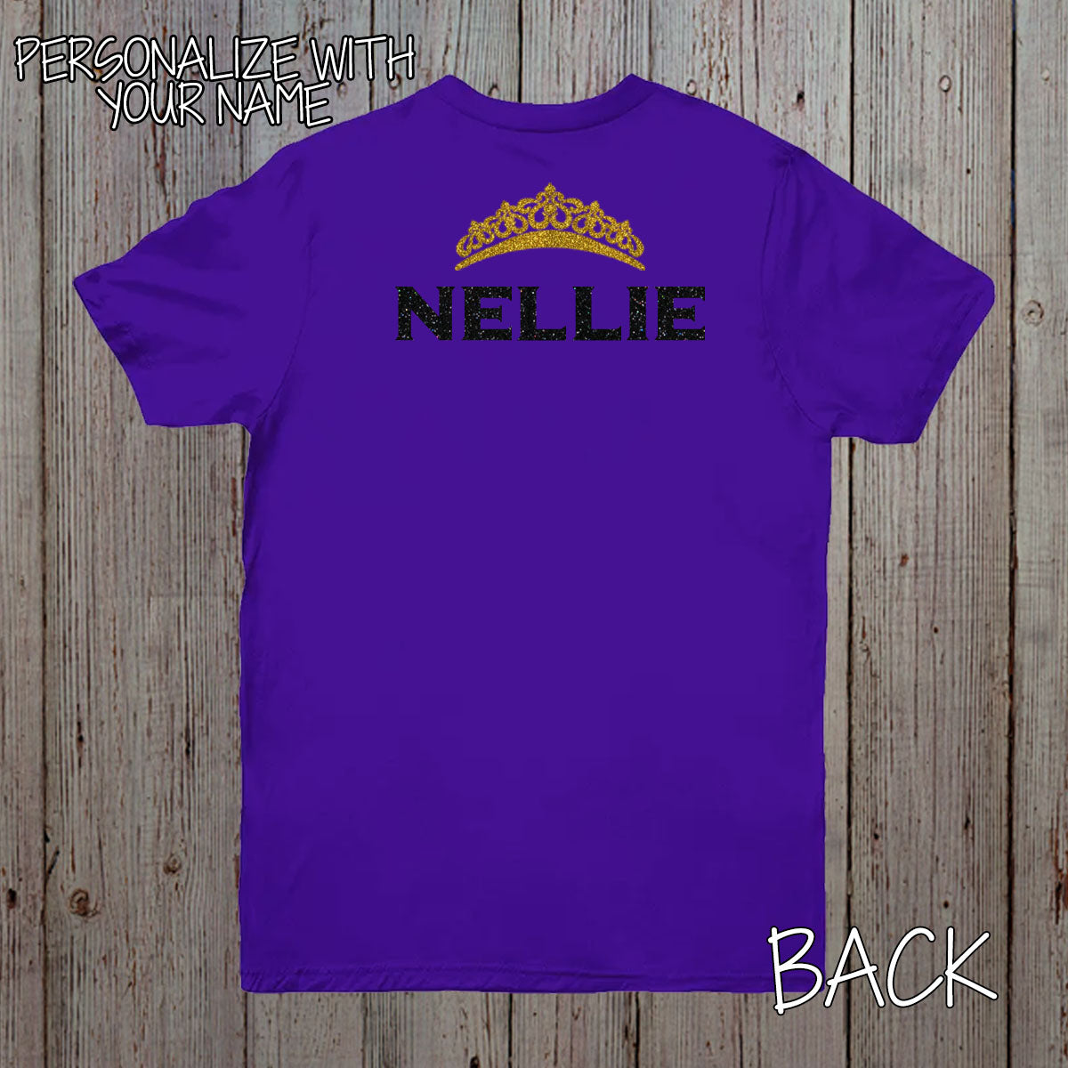 custom pageant title shirt