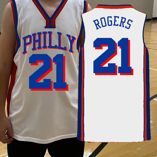 custom Philadelphia basketball jersey