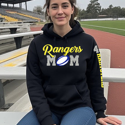 custom rugby mom hoodie